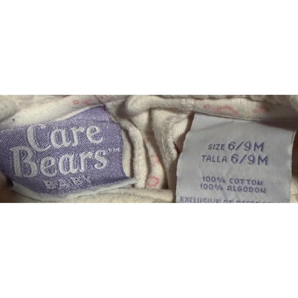 Vintage Care Bears baby set 2 piece 6/9 months